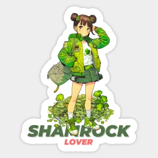 Shamrock Lover Sticker